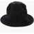 Acne Studios Solid Color Cotton Bucket Hat Black