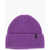 Vince Cashmere Beanie With Logo Violet