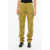 Off-White High Waisted Multipocket Cargo Pants Yellow