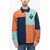 PUMA Puma X Butter Color Block Patterned Cotton Overshirt With Zi Multicolor