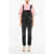 WASHINGTON DEE CEE Denim Jumpsuit With Logoed And Golden Buttons Black