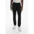 AMIRI Cotton Sweatpants With Leopard Logo Black