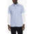 Comme des Garçons Shirt Awnin Striped Double Shirt With Breast Pocket Blue