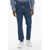 Department Five Logoed-Button Regular Fit Stingher Jeans Blue
