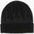 Vision of Super Ribbed Beanie With Flames Print Black