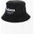Alexander McQueen Solid Color Bucket Hat Black