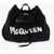 Alexander McQueen Nylon Weekend Bag With Logo Black