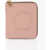 Stella McCartney Faux Leather Wallet With Zip Closure Pink