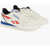 Reebok Classic Contrasting Logo Lace-Up Leather Sneakers White
