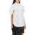 Alexander McQueen Shirt With Knotted Short Sleeves OPTICAL WHITE