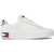 Tommy Hilfiger Vulc Leather Plat Lc White