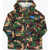 OFF-WHITE KIDS Camouflage Windbreaker Jacket With Contrasting Print Multicolor