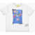 OFF-WHITE KIDS Printed Monsterlisa Crew-Neck T-Shirt White