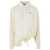 THE ATTICO The Attico Maxi Shirt With Drawstring Clothing WHITE