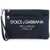 Dolce & Gabbana Nylon Pouch With Rubberized Logo BLU BLU NAVY