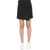 Alexander McQueen Asymmetrical Mini Skirt BLACK