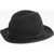 BORSALINO Felt Marengo Fedora Hat With Ribbon Black