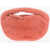 BY FAR Real Fur Baby Cush Handbag With Removable Chain Shoulder Str Pink