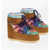 Moon Boot Palm Angels Tie-Dye Effect Fabric And Suede Snow Boots Multicolor