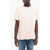 Alexander McQueen Crew Neck Cotton T-Shirt With Ton Sur Ton Print Pink