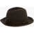 BORSALINO Felt Marengo Fedora Hat With Ribbon Brown