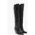 SONORA Over The Knee Western Boots With Embroideries 9Cm Black