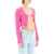 JACQUEMUS La Maille Neve Cropped Top PINK