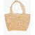 VANINA Golden Effect Faux-Pearl Le Sable Nacre' Handbag Gold