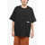 Incotex Facetasm Crew Neck Cotton T-Shirt With Breast-Pocket Black