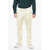 KIDSUPER Brushed Cotton Joggers With Side Embroideries Beige
