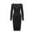 ANDREADAMO Andreādamo Midi Dress Black