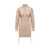 ANDREADAMO Andreādamo Ribbed Midi Dress Beige