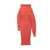 A.W.A.K.E. MODE AWAKE MODE Midi Knit Dress RED