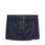 LUDOVIC DE SAINT SERNIN Ludovic De Saint Sernin Laceup Miniskirt BLUE