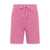 LANEUS Laneus Bermuda Shorts With Breaks PINK