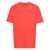Balmain BALMAIN  STITCH COLLAR T-SHIRT STRAIGHT FIT CLOTHING RED