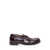 COLLEGE COLLEGE Leather Moccasin BROWN