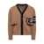 Dolce & Gabbana Dolce & Gabbana Cardigan With Logo BROWN