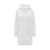 Off-White Off-White Diagonal Sweatshirt Dress WHITE