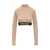 Palm Angels PALM ANGELS Top with Logo BEIGE