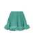 Lanvin Lanvin Ruffle Skirt In Charmeuse GREEN