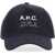 A.P.C. Baseball Hat With Logo BLUE
