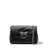Pinko 'Love Classic Puff' Black Shoulder Bag with Diagonal Maxi Quilting in Leather Woman BLACK