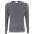 FILIPPO DE LAURENTIIS Filippo De Laurentiis Wool Cashmere Long Sleeves Crew Neck Sweater With Braid Clothing GREY