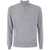 FILIPPO DE LAURENTIIS Filippo De Laurentiis Wool Cashmere Long Sleeves Half Zipped Sweater Clothing GREY