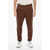New Balance Contrast Side Band Solid Color Joggers Brown