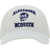 Alexander McQueen Varsity Baseball Hat WHITE/INDIGO