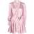 ZIMMERMANN Zimmermann Silk Wrap Mini Dress PINK