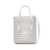Alaïa ALAÏA Mina NS leather bucket bag WHITE