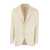 Brunello Cucinelli BRUNELLO CUCINELLI Cotton and cashmere deconstructed jacket with patch pockets BEIGE